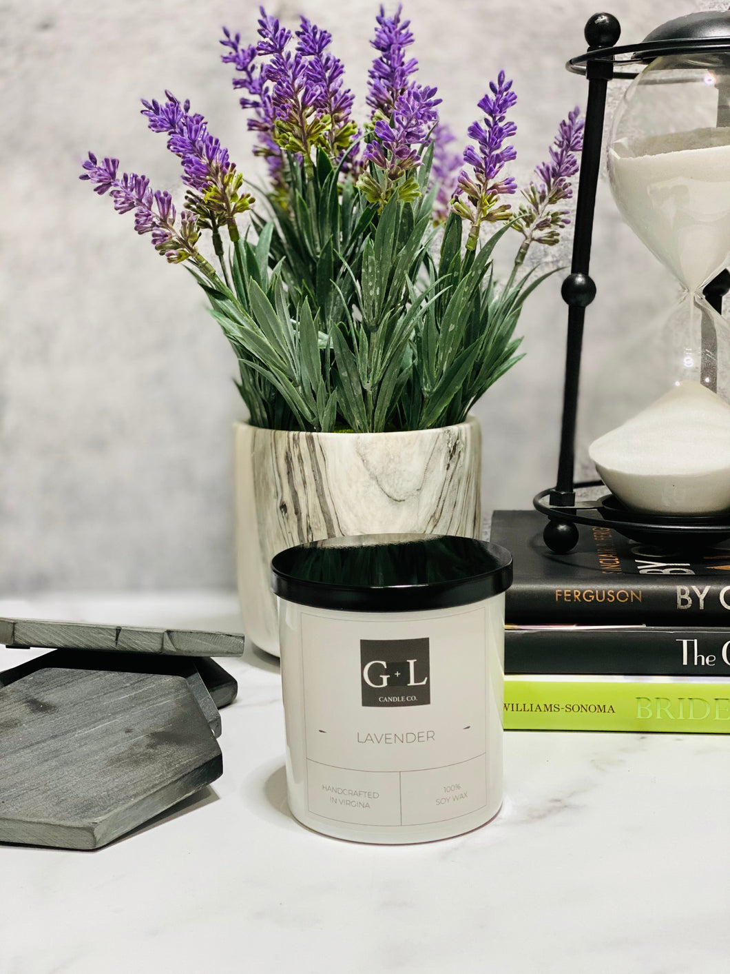 Lavender Candle - Grace+Love Candle Co.