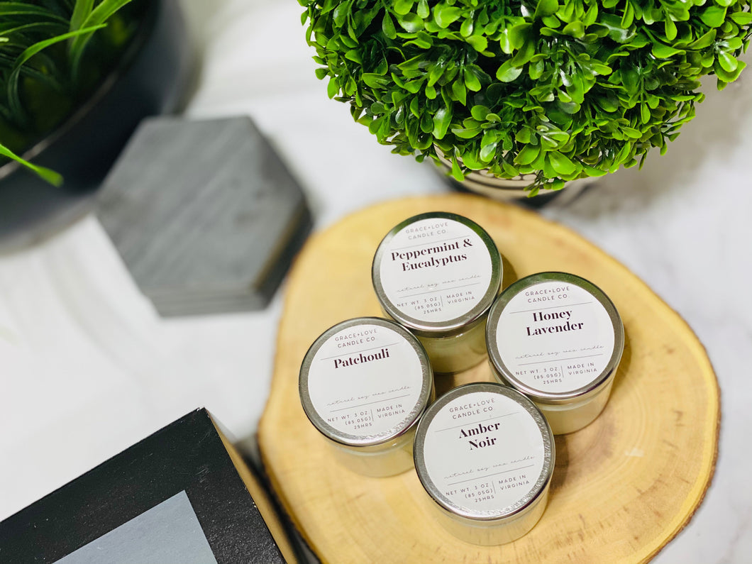 Spa Day Sampler Set - Grace+Love Candle Co.